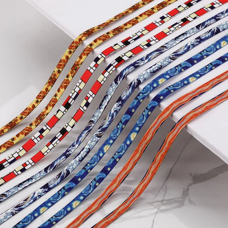 1pair Colorful Af1&dunk Sneakers Flats Shoe Laces 120/140/160cm Length