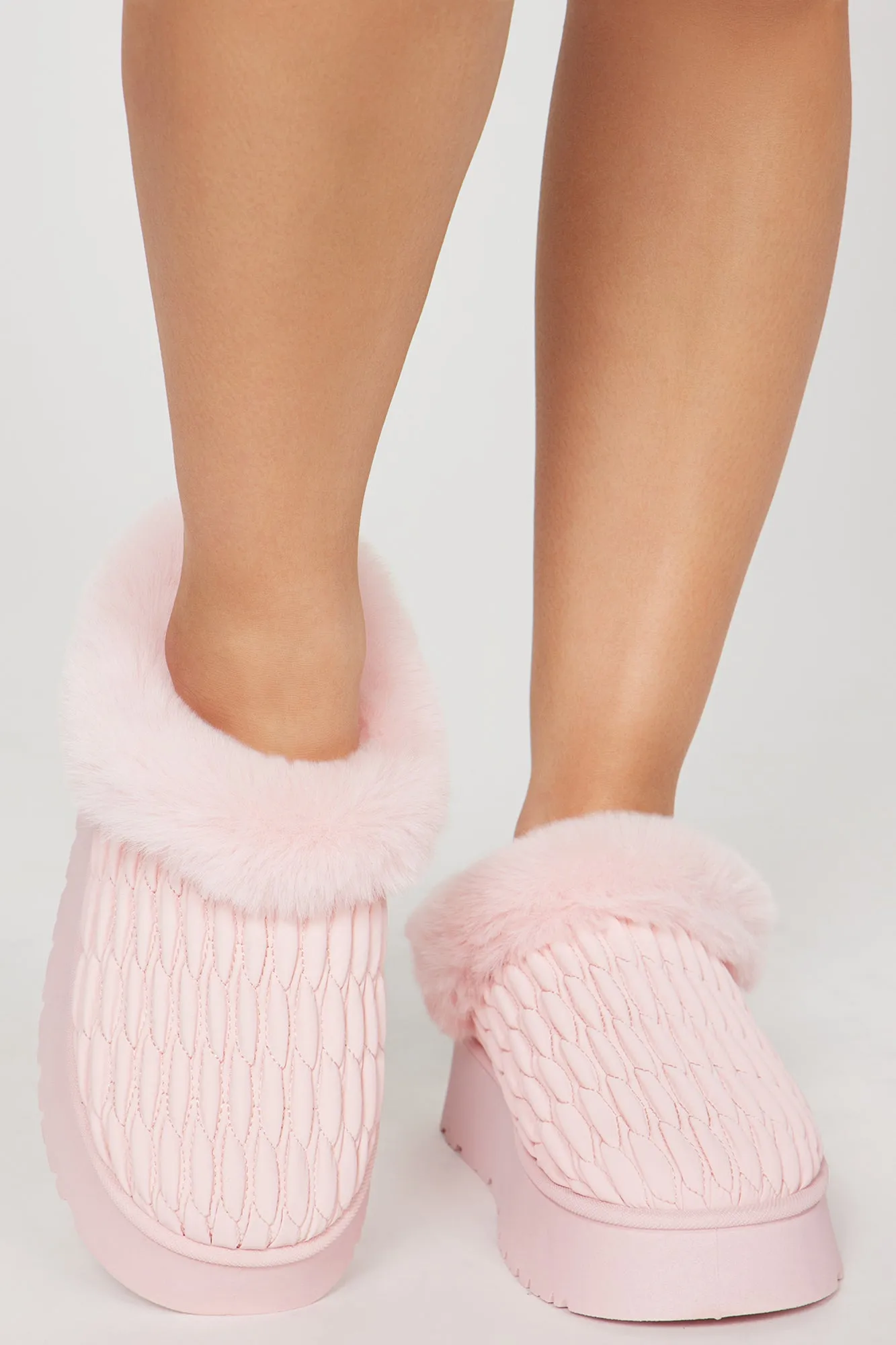After A While Booties - Pink