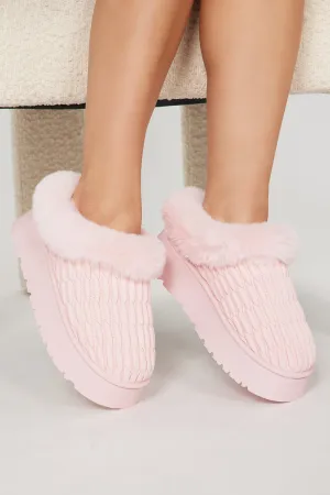 After A While Booties - Pink