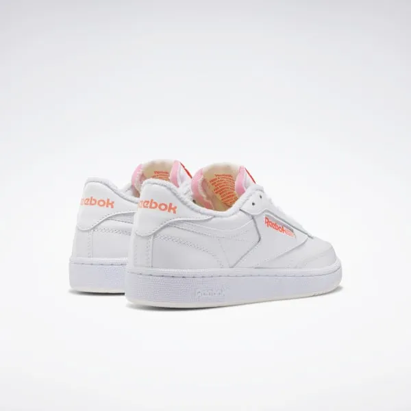 Club C 85 (White   Orange)