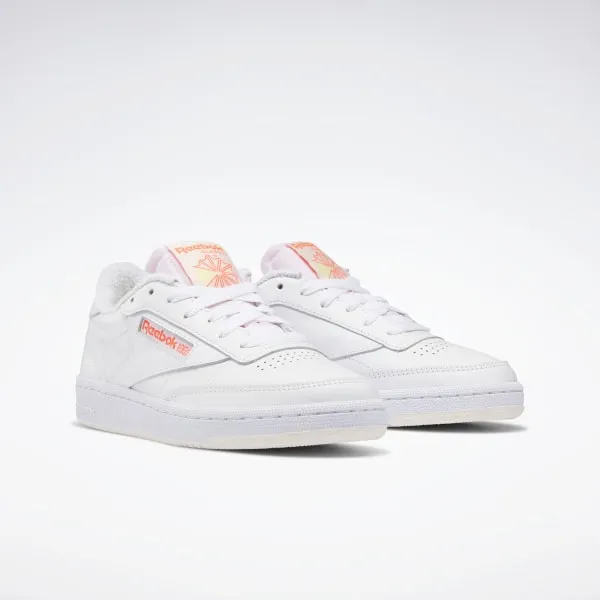 Club C 85 (White   Orange)