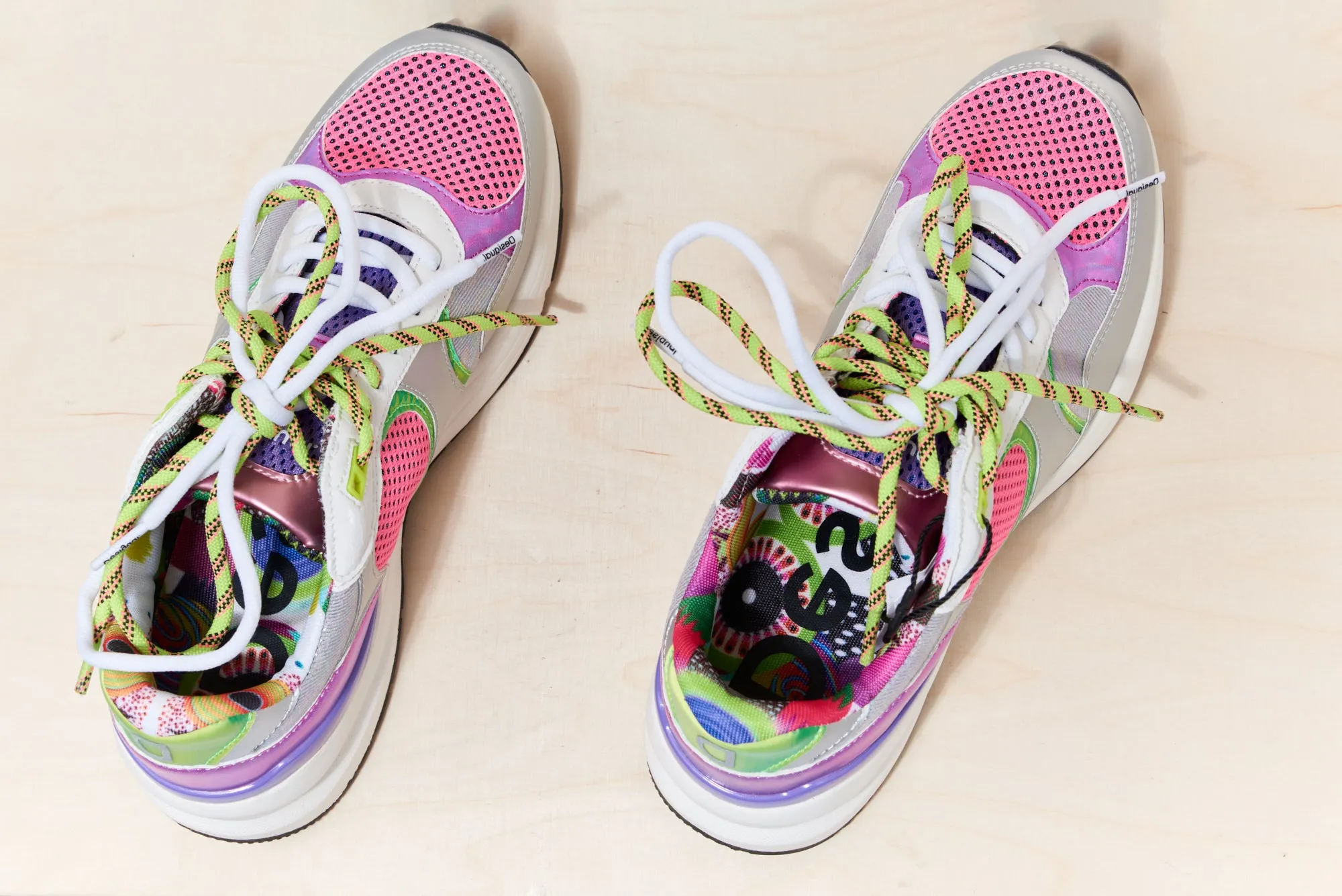 Desigual sneakers moon LaCroix in tutti frutti