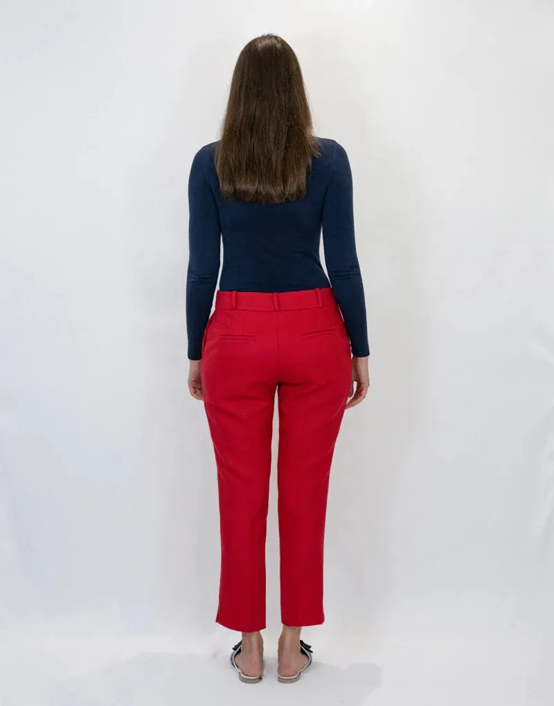 Dunkeld pant - red