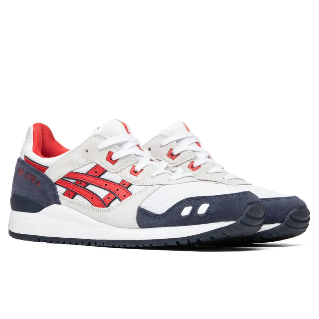 Gel-Lyte III OG - White/Classic Red