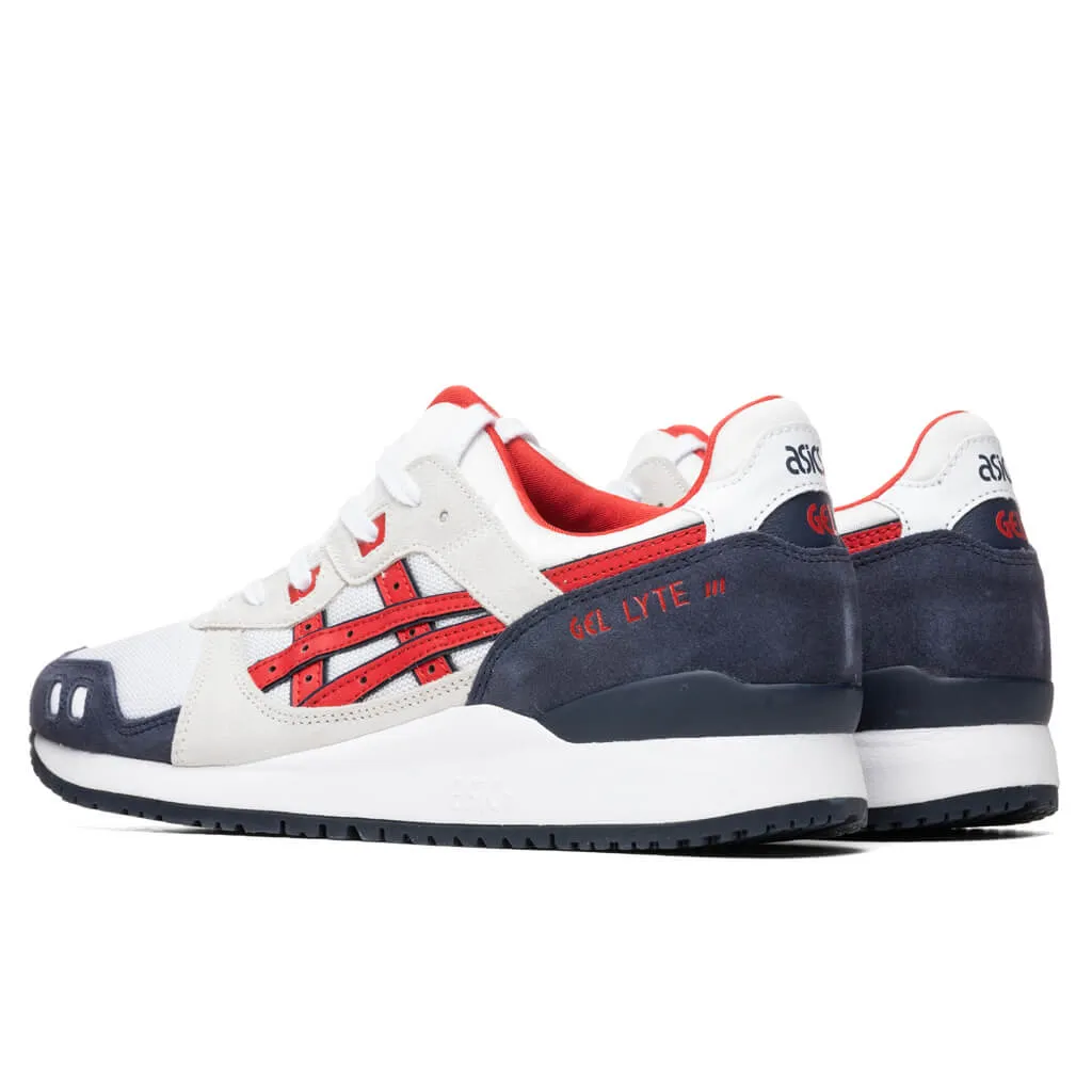 Gel-Lyte III OG - White/Classic Red