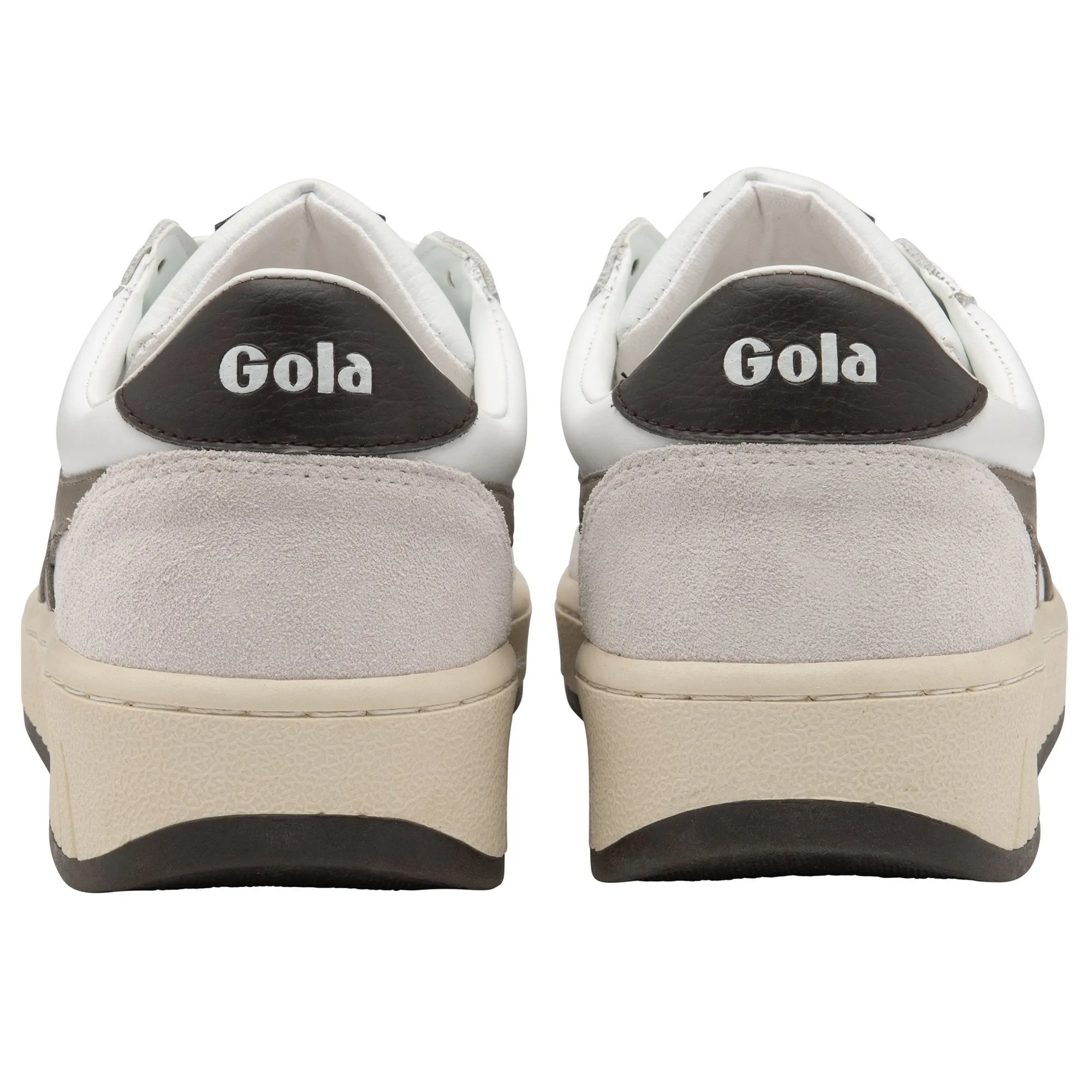 Grandslam Sneaker (White   Rhino   Dark Brown)