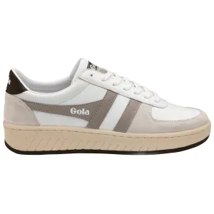 Grandslam Sneaker (White   Rhino   Dark Brown)