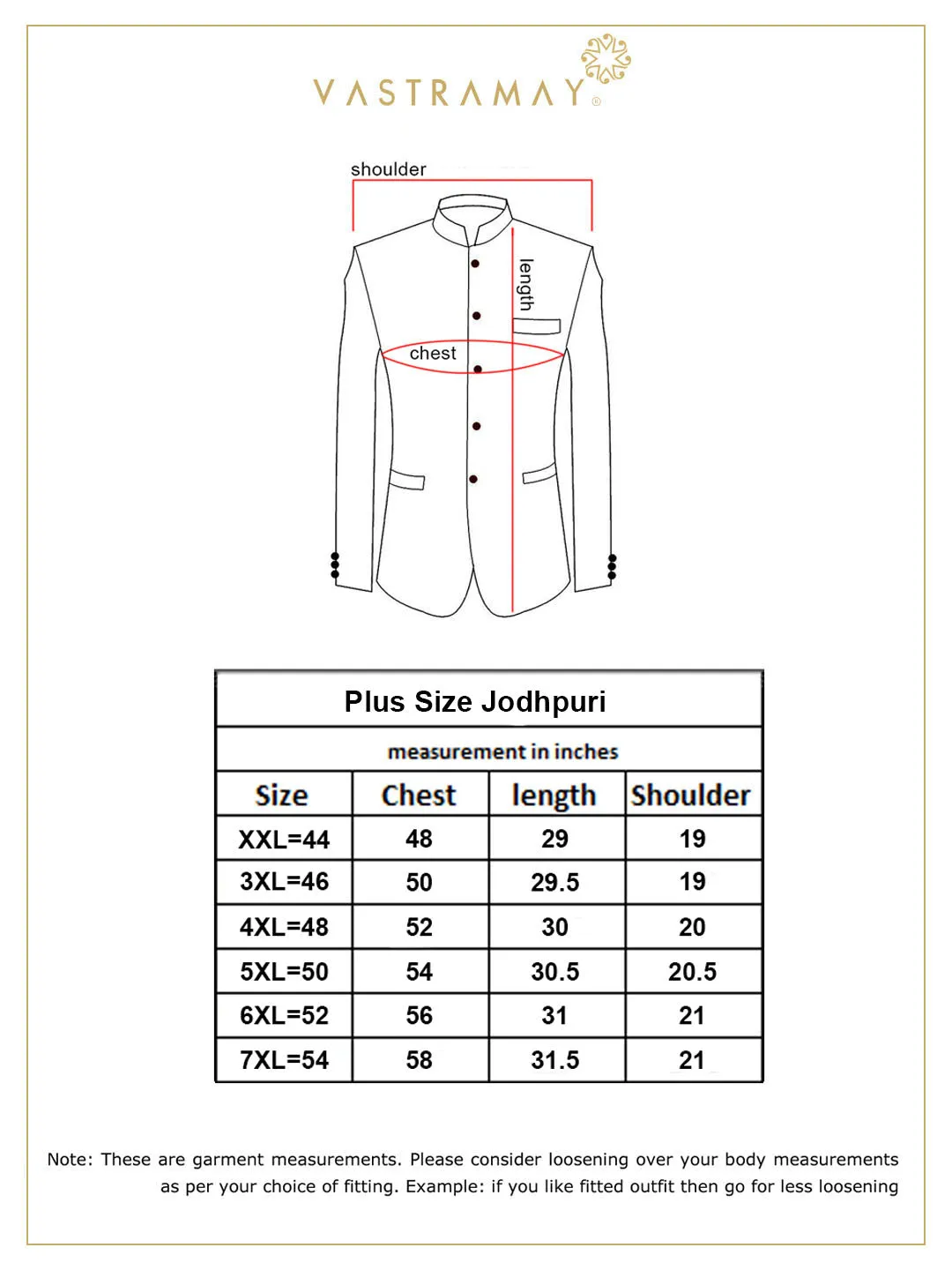 Jashvi Plus Size Men's Coffee Silk Blend Jodhpuri