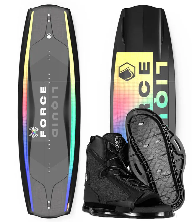 Liquid Force Trip Wakeboard Package with Index Boots (2024)