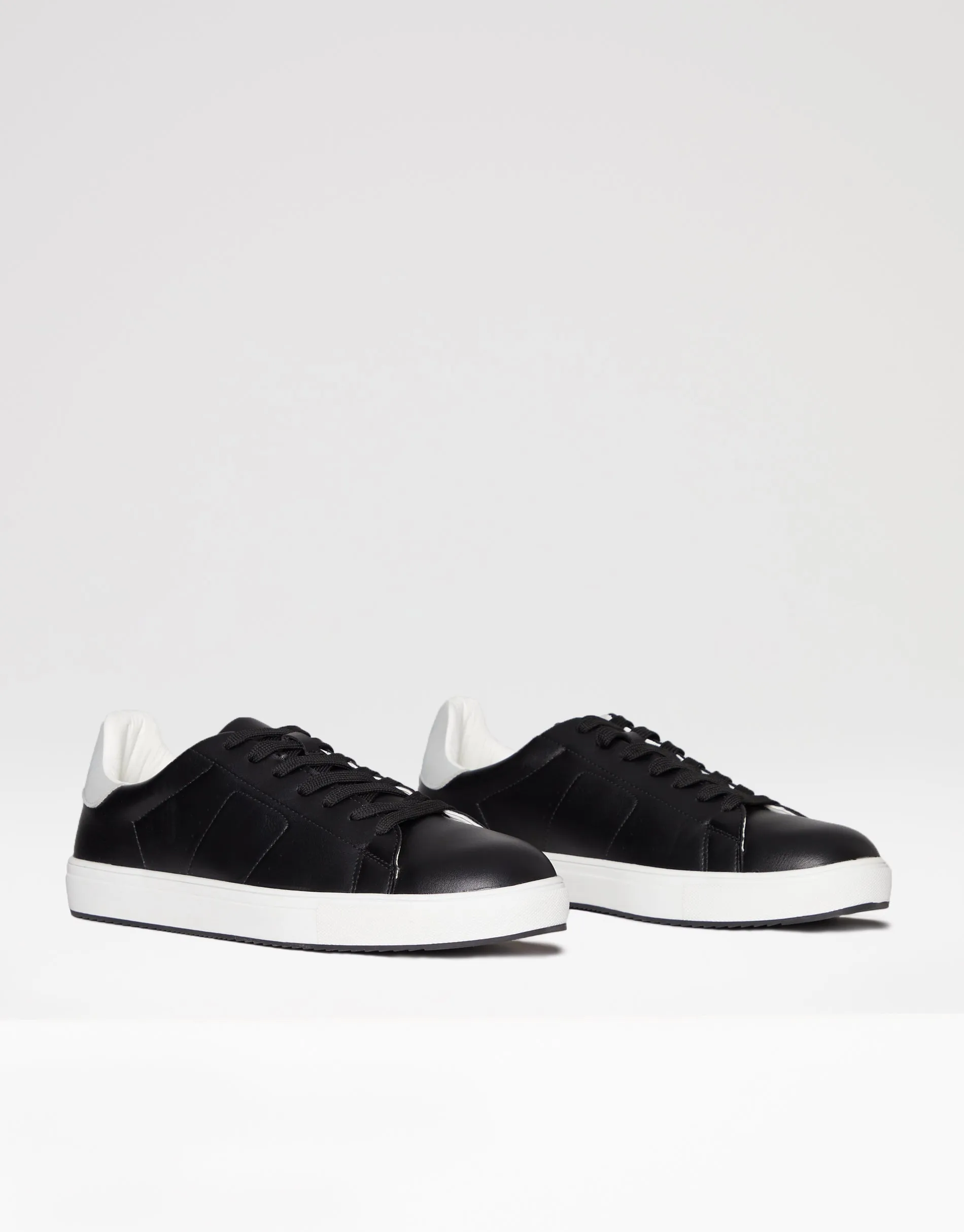 Men's Black Sport Lite Smart Casual Court Trainers