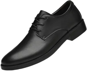 Men's Fashion Wingtip Brogue Shoes Non-Slip Waterproof Business Formal Derby Shoes Business Pointed Toe Oxford Shoes for Men