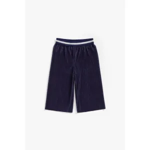 Mothercare Navy Pleated Culotte Trousers