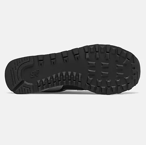 New Balance Womens 574 Fashion Trainers - Black / Grey