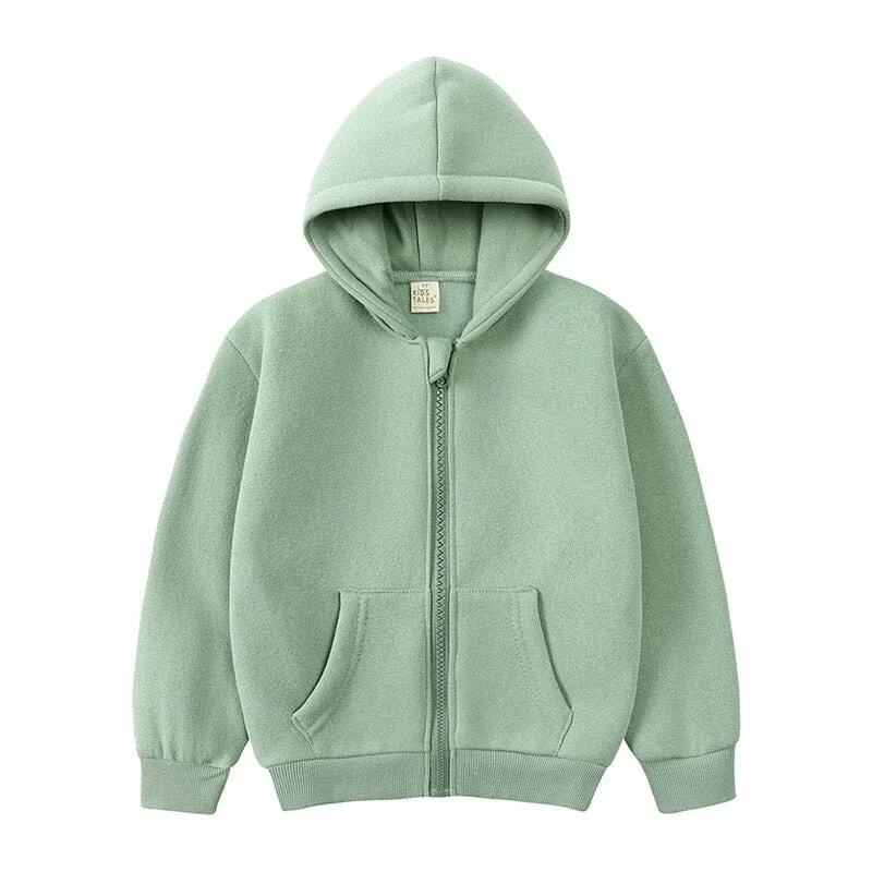 Quentin Fleece Zip-Up Hoodie