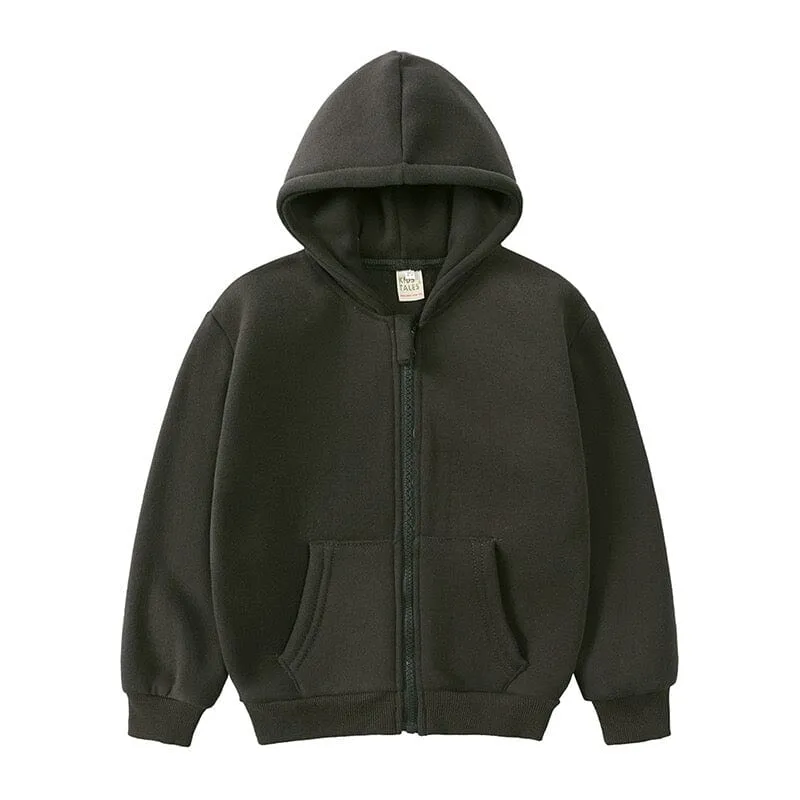 Quentin Fleece Zip-Up Hoodie