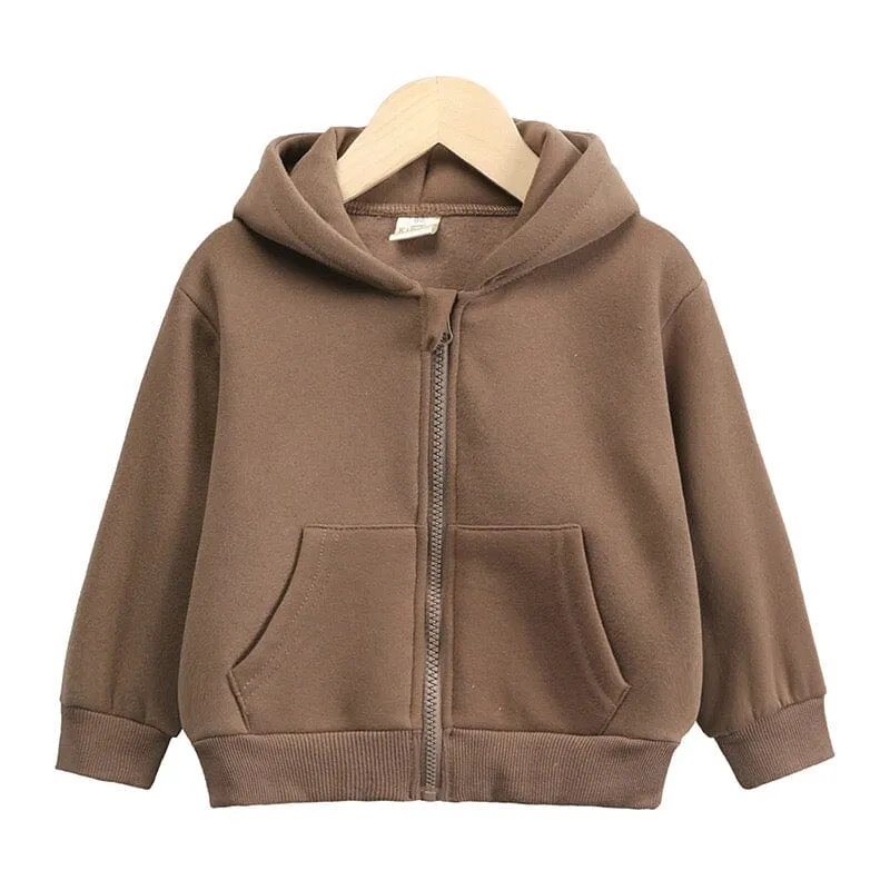 Quentin Fleece Zip-Up Hoodie