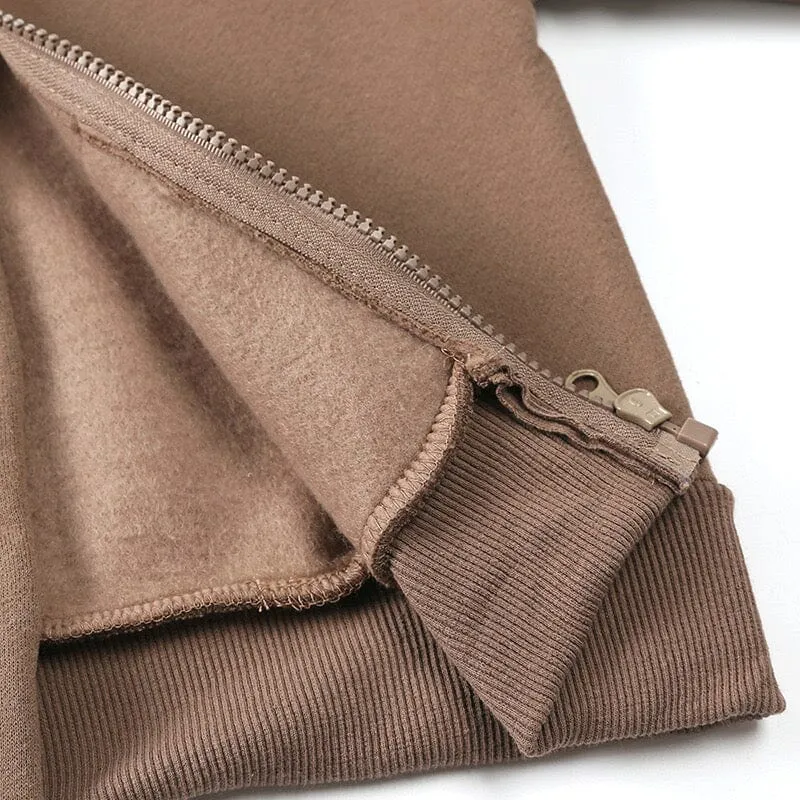 Quentin Fleece Zip-Up Hoodie