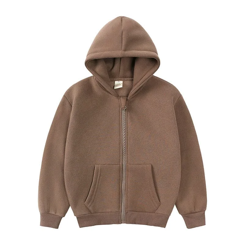 Quentin Fleece Zip-Up Hoodie