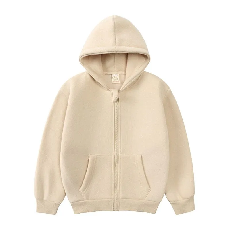 Quentin Fleece Zip-Up Hoodie