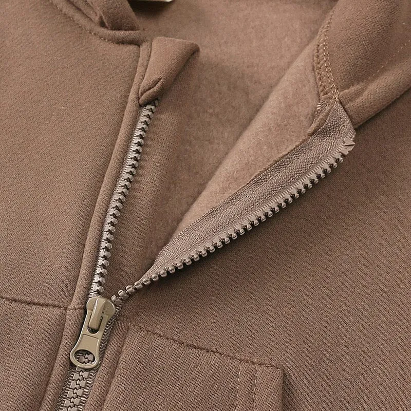 Quentin Fleece Zip-Up Hoodie
