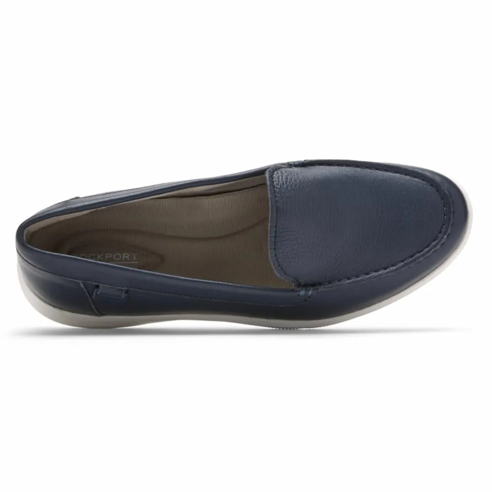 Rockport Women CITY LITE AYVA LOAFER INDIGO WSHBL LTHR