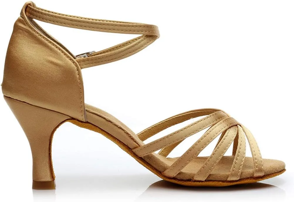 Sandals Dance Shoes Ballroom Latin Women's Color Fashion Prom Women's Sandals Sandals for Women Size 5