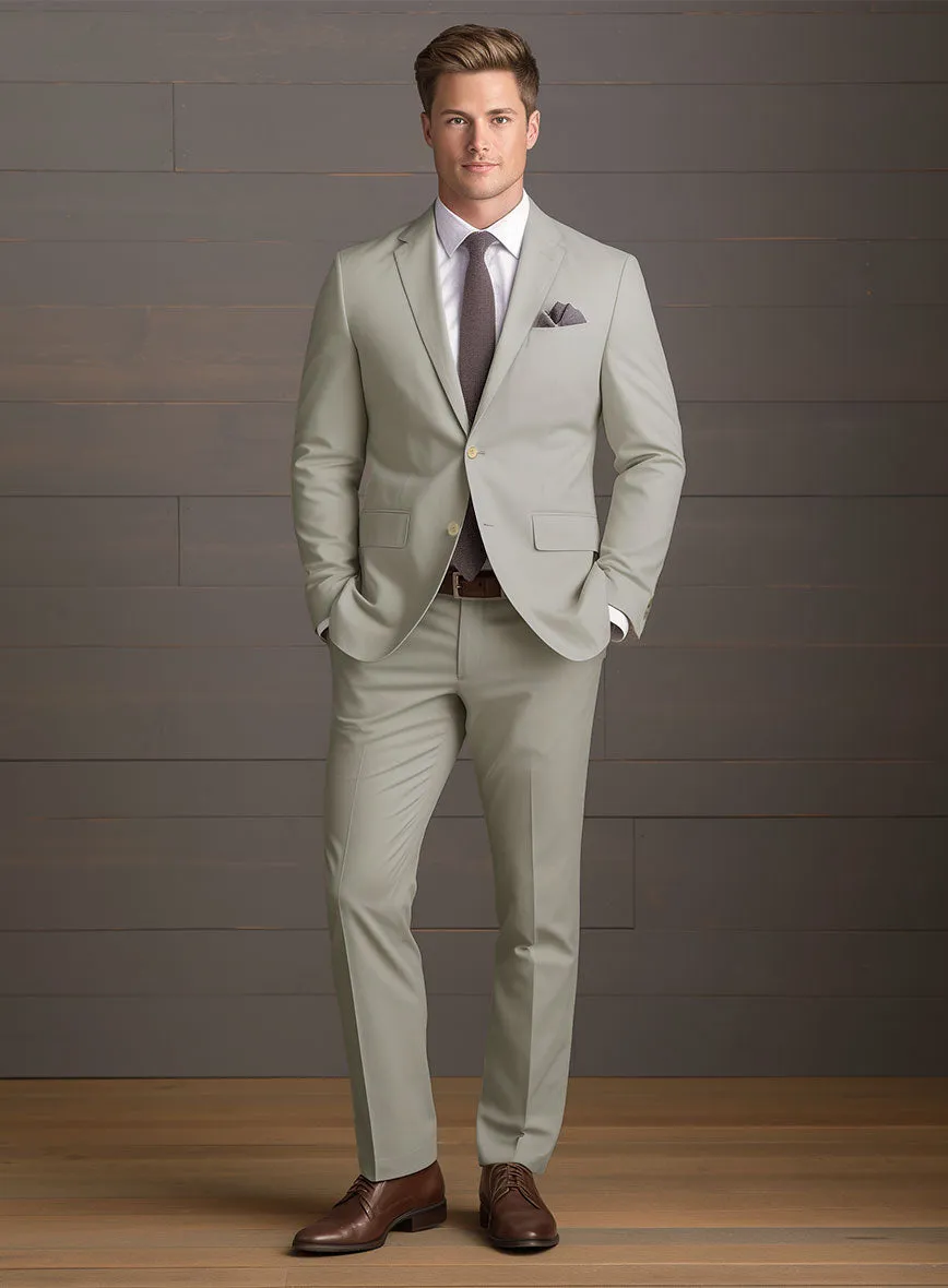 Slate Green Stretch Chino Suit