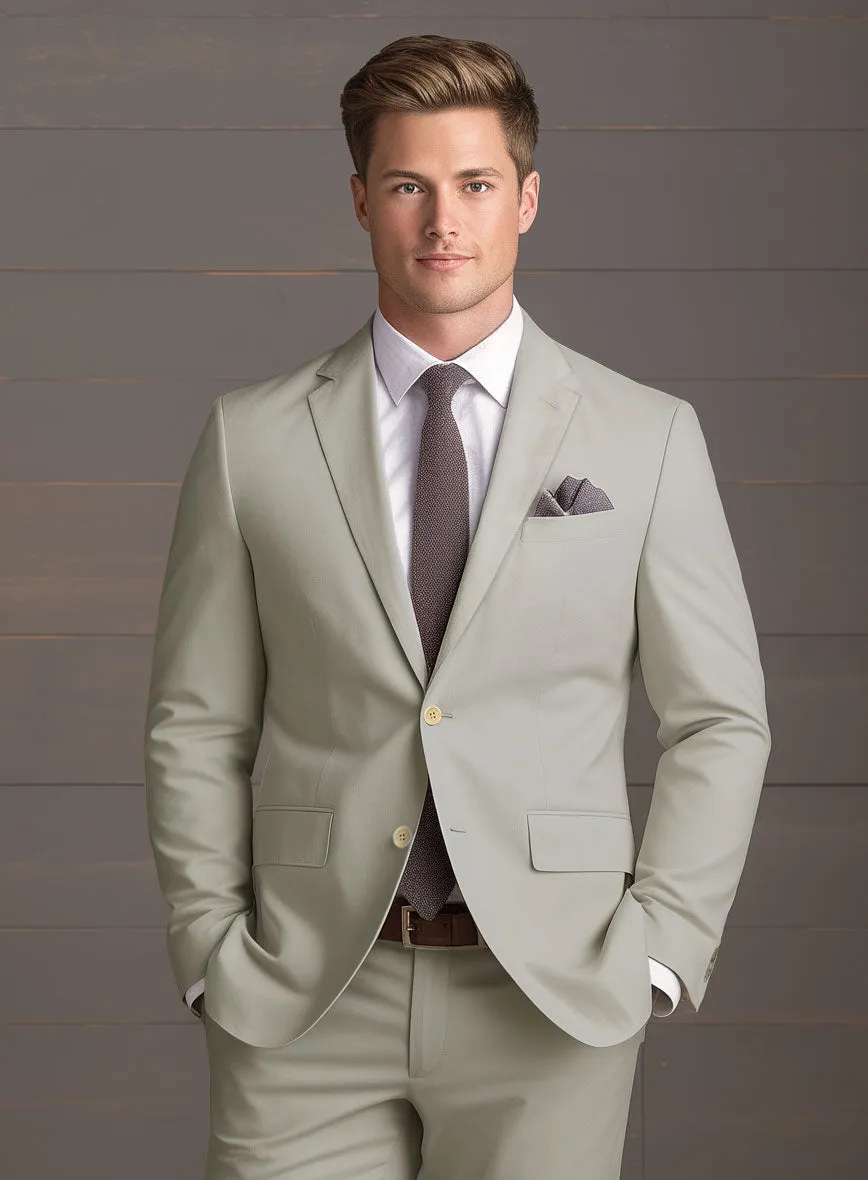 Slate Green Stretch Chino Suit