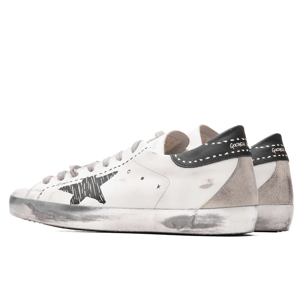 Super-Star Sneakers - White/Black